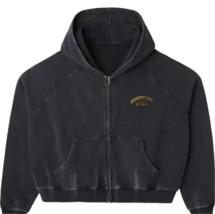 GV Gallery Raspberry Hills 'Black' Faded Hoodie